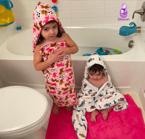 Toallas con capucha para bebé